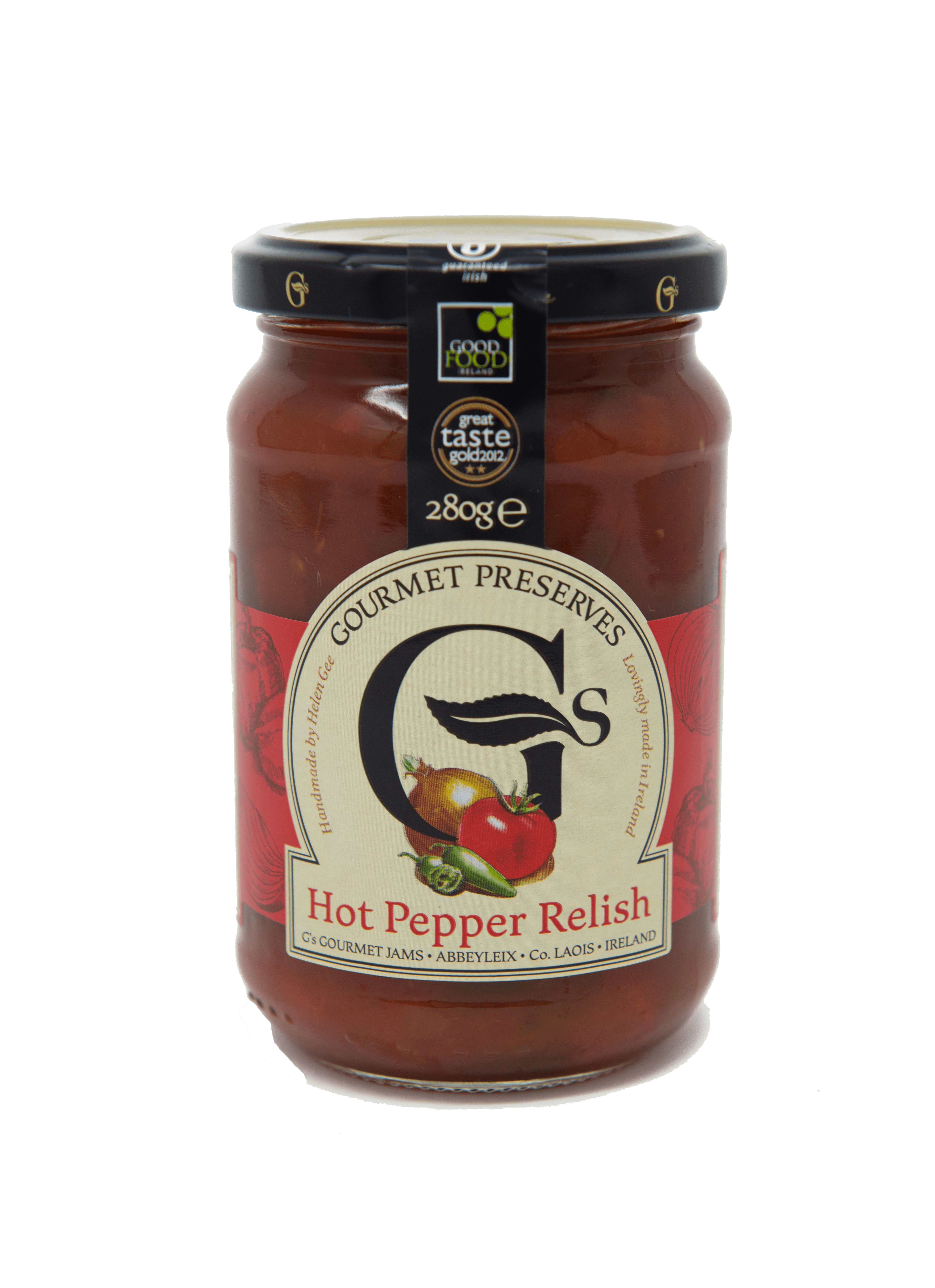 Hot Pepper Relish Gs Gourmet Jams.